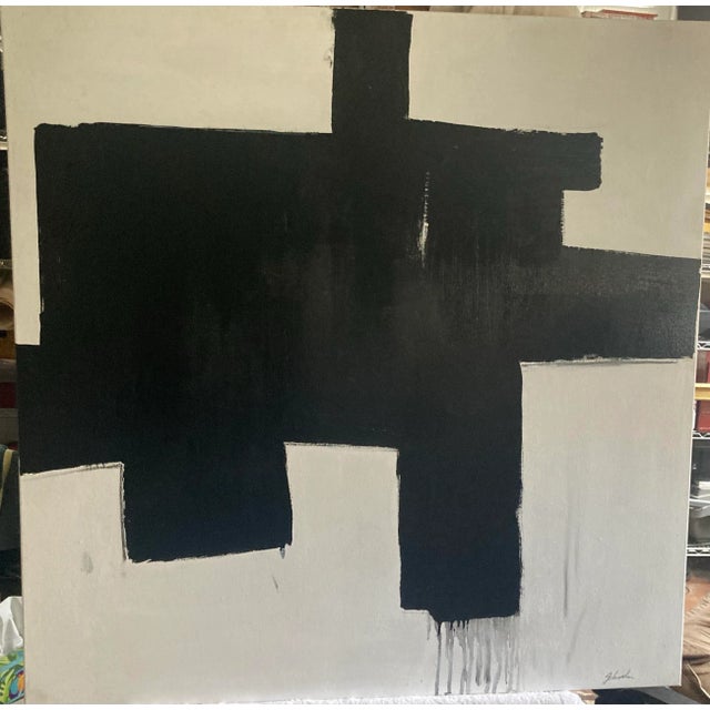 Original Abstract Painting Acrylic on Canvas For Sale In Dallas - Image 6 of 9