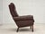 Danish Armchair in Brown Furniture Leather, 1970s For Sale - Image 14 of 18