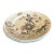 Vintage Adams India Parrot Gray Chinoiserie Ironstone Salad Plates, Set of 3 For Sale