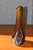 Free-Form Amber Art Glass Vase by Gyula Budveszel, Hungary, 1990s For Sale - Image 4 of 6