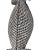 Vintage African Life Size Wooden Sculpture Black and White of a Crocodile Nuna Bobo Burkina Faso 78" For Sale In New York - Image 6 of 8