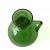 Small Antique Art Deco Green Art Glass Decanter attributed to Kosta For Sale - Image 3 of 7