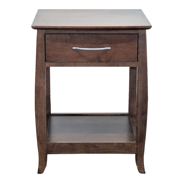 Baronet One Drawer Nightstand With Open Shelf For Sale