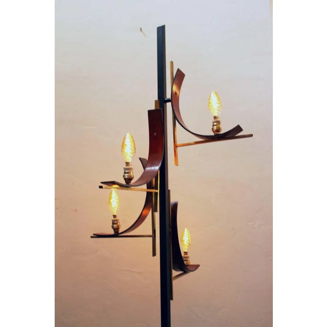 Stilnovo Italian 1950s Floor Lamp For Sale - Image 4 of 6