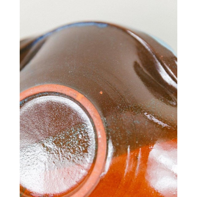 Blue Spanish Ceramic Bowl, 1960s-1970s For Sale - Image 8 of 11