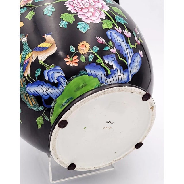 Ceramic 19th Century English Covered Jar by Spode For Sale - Image 7 of 9