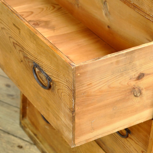 1900 - 1909 Japanese Tansu Chest of Drawers, 1900s For Sale - Image 5 of 12