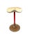 Mid-Century Red Stool, France 1950s For Sale - Image 9 of 10