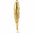 Mid 20th Century Vintage 14k Yellow Gold Articulated Moving Fish Charm Pendant For Sale - Image 5 of 6