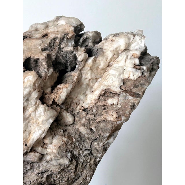 Rare Chinese Xuan Scholar Stone on Display Stand For Sale - Image 4 of 18