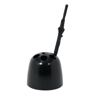Black Dedalo Umbrella Stand from Artemide, 1960s For Sale