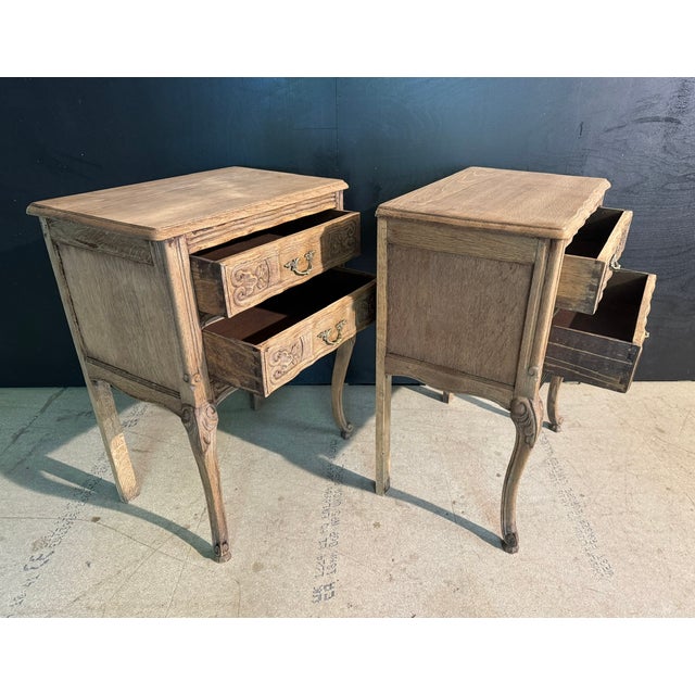 French Bedside Drawers, 1930, Set of 2 For Sale - Image 3 of 16