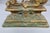 Large Antique Brass Rampant Lion Andiron Finial, Heraldic Fireplace Ornament For Sale In Austin - Image 6 of 6