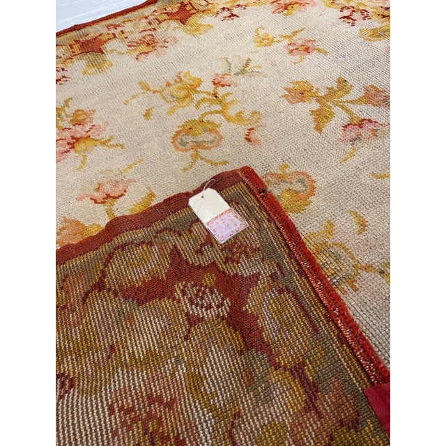 English Mid-19th Century English Woolen Rug 5'6'' X 5'5'' For Sale - Image 3 of 4
