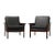 Modern Rosewood Lounge Chairs by Knut Sæter For Sale