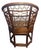 Mid 20th Century Rattan Brighton Fretwork Chair For Sale - Image 5 of 7
