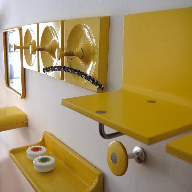 Quadro Wardrobe Set by Jürgen Lange for Schönbuch, 1970s, Set of 12 For Sale - Image 6 of 7