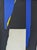 2010s Emmanuel Araujo "Alesund" Contemporary Blue, Yellow & Black Geometric Abstract Painting, 2019 For Sale - Image 5 of 11