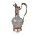 Silver and Crystal Ewer Jug For Sale