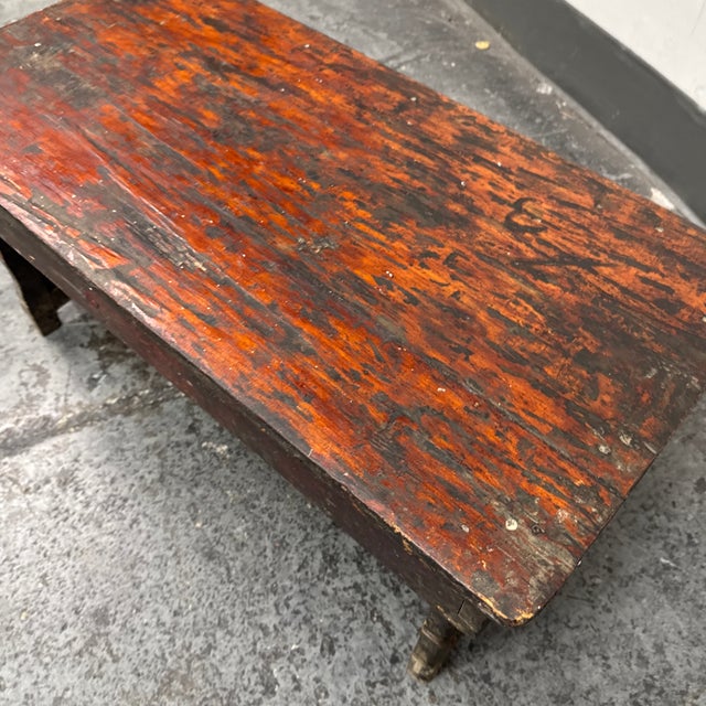 Antique Tibetan Folding Prayer Table. For Sale - Image 12 of 12