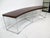 Wood Milo Baughman Rosewood Chrome Sofa Table for Thayer Coggin For Sale - Image 7 of 11