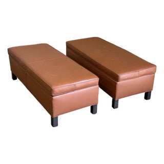 2000s Ludwig Mies Van Der Rohe for Knoll Krefeld Benches- A Pair For Sale