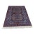 5x7 Ft. Lori Pambak Kazak Design Rug, Gold Aubergine Wool For Sale