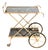 Vintage Italian Brass Drinks Trolley, 1970s For Sale