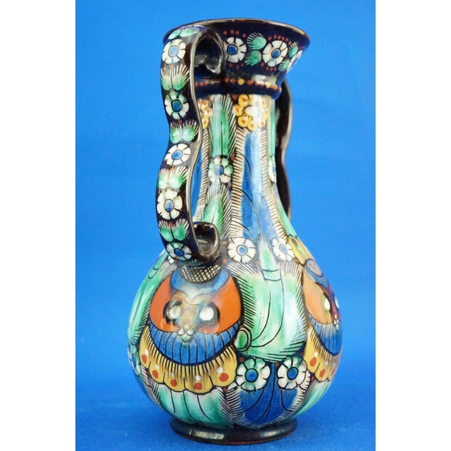 Ceramic Vase from Jean Wanzenried's Thun Factory, Switzerland, Late 19th Century For Sale - Image 11 of 18