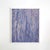 This minimalist breath of fresh air has a textile-like surface (vintage silk and denim). It has a mysterious, quiet air....