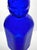 1930s Vintage Brookfield “Baby Top, Face” Cobalt Blue Glass Bottle For Sale In Dallas - Image 6 of 11