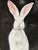 Contemporary Pastel Drawing "White Rabbit" For Sale