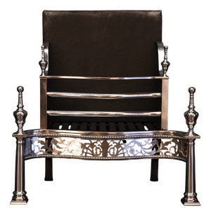 Free-Standing Steel Fire Grate, 1990