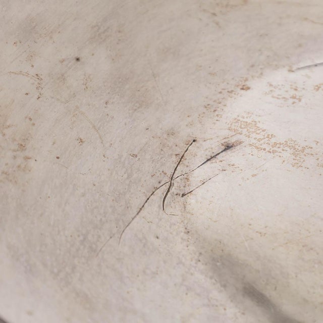 1930s French Alpaca Wavy Bowl For Sale - Image 11 of 11