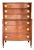 Vintage Federal Revival Mahogany Gentleman’s Chest | Tall Dresser | Tallboy For Sale