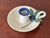 New England Blueberry Relief Studio Pottery Candleholder For Sale - Image 6 of 6
