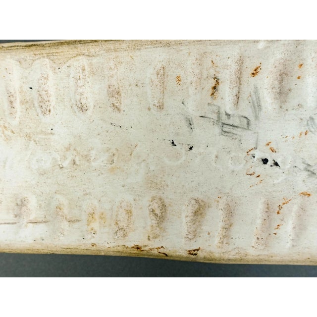 Ceramic Pair of Harris G Strong Signed Mid Century Figural Ceramic Wall Hanging Art Tile For Sale - Image 7 of 7