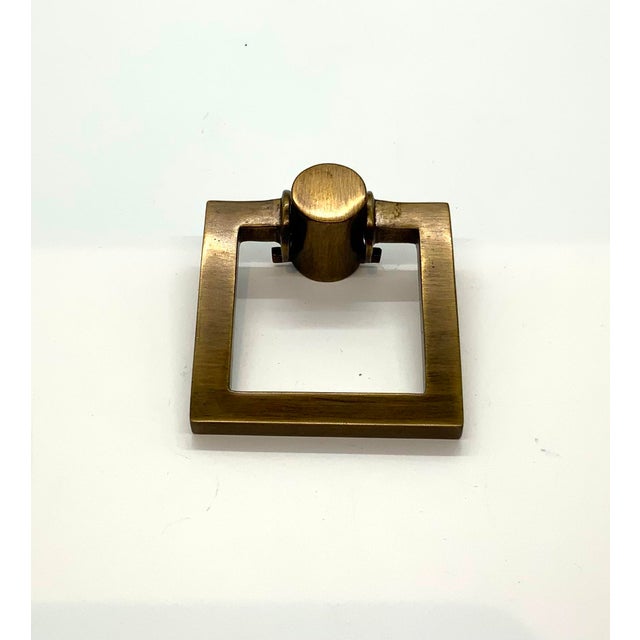 Baker Square Antique Brass/HoneyBronze. Modern Design.