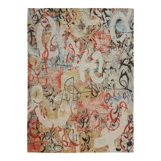 2010s Rug & Kilim’s Modern Abstract Rug in a Multicolor Patterns For Sale