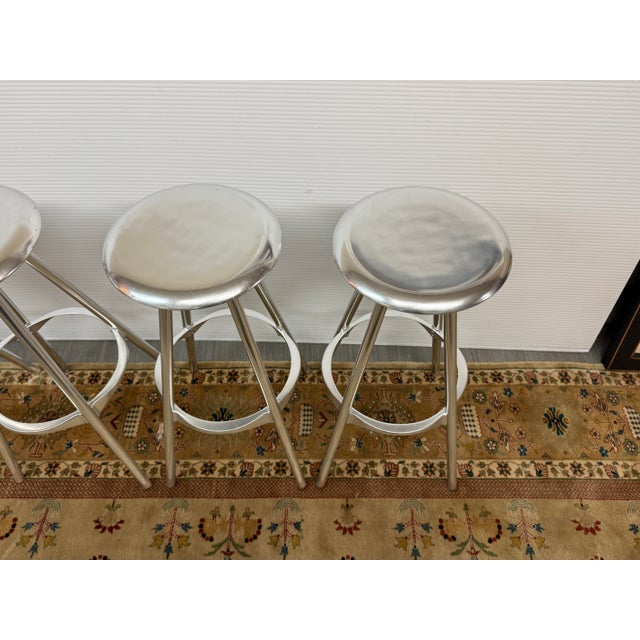 Pepe Cortes for Knoll Jamaica Bar Stools, Set of Four For Sale - Image 9 of 12