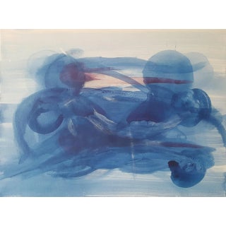 Udi Cassirer, Diving Bondage, 2017, Acrylic on Canvas For Sale