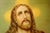 Early 20th Century Early 20th Century Sacred Heart | Framed Tin Litho Christ Print For Sale - Image 5 of 7