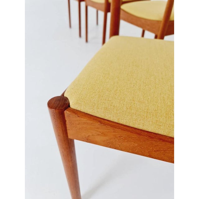 Danish Teak Dining Chairs by Johannes Norgaard 1960s, Set of 4 For Sale - Image 5 of 18