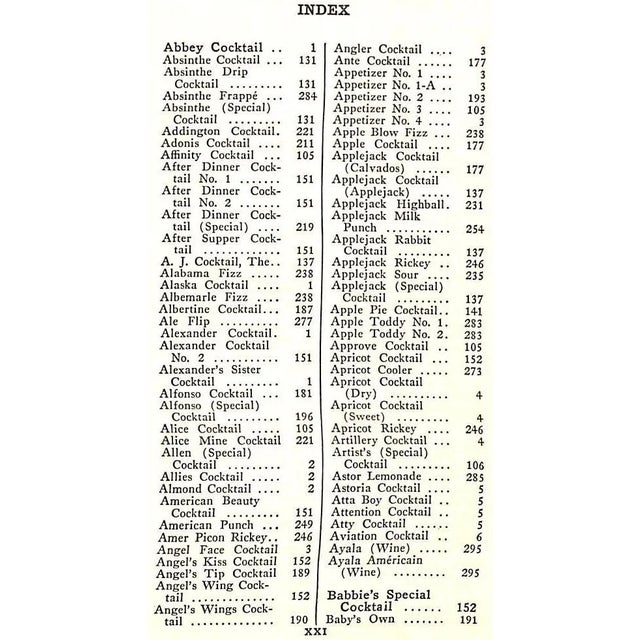 "The Official Mixer's Manual" 1934 Duffy, Patrick Gavin For Sale - Image 9 of 12