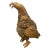 Vintage Folk Art Gourd Falcon Sculpture For Sale