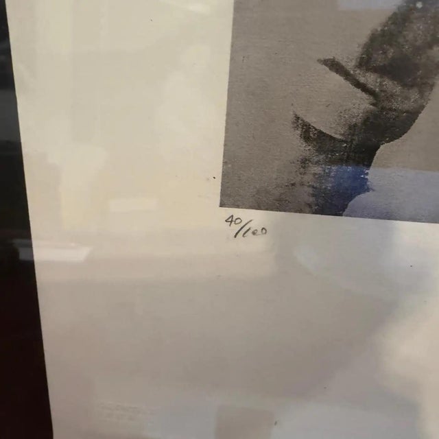 2010s 21st Century Black Framed Elvis Presley 40/100 Lithography by Andy Warhol For Sale - Image 5 of 12
