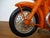 Large Vintage Orange Plastic Motorcycle, 1970s For Sale - Image 11 of 14