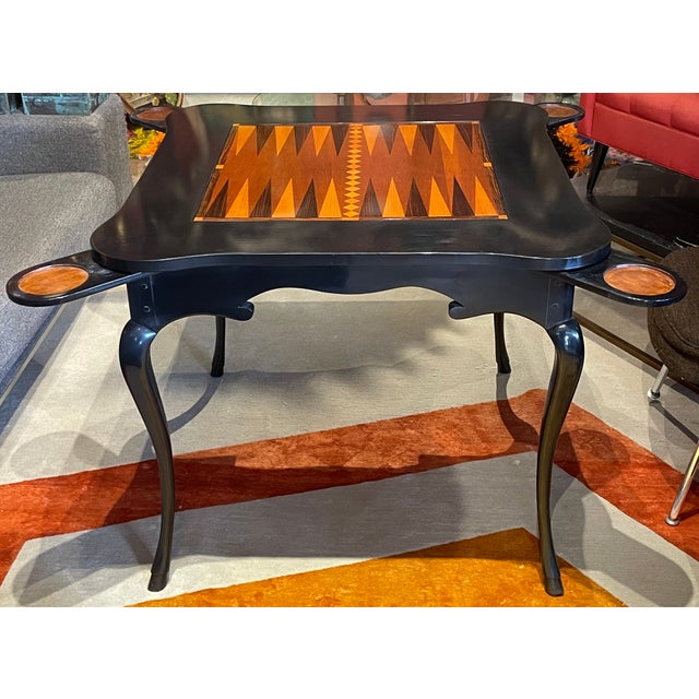 Traditional 1990s Alberto Pinto Game Table For Sale - Image 3 of 12