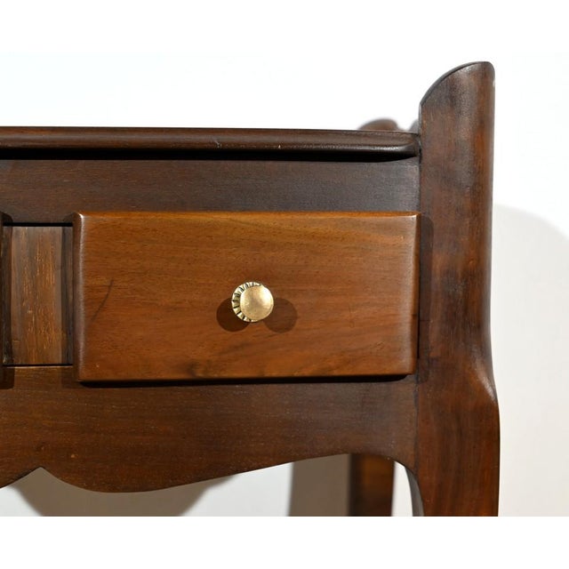 Louis XV Small Walnut Living Room Table, 1930s For Sale - Image 15 of 18