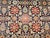 Vintage Persian Tabriz Afshan Rug, Hand-Knotted Wool, Allover Geometric Caucasian Kuba Pattern, Navy & Red, 5x9 For Sale - Image 14 of 18